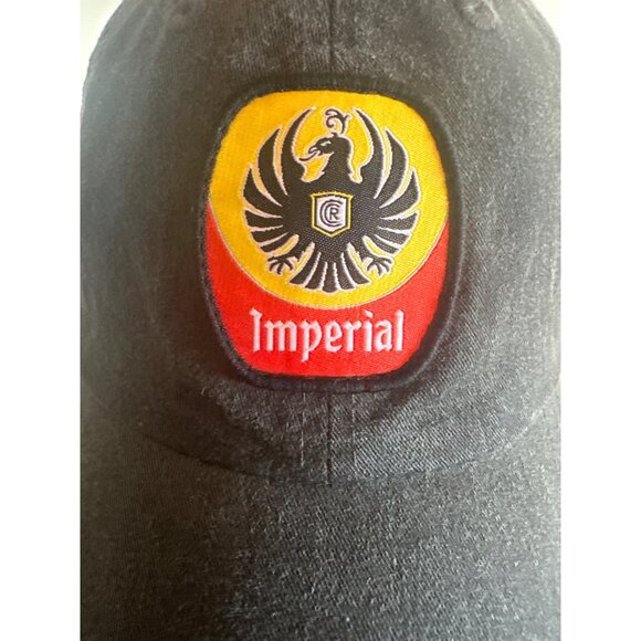 Imperial Costa Rica Adjustable Black Cap Embroidered Crest Logo "Pura Vida" Tex - Picture 2 of 6